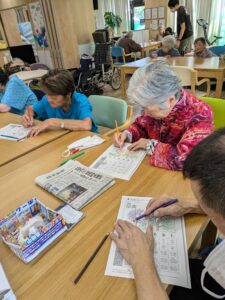 デイサービスとまり木 7月の様子